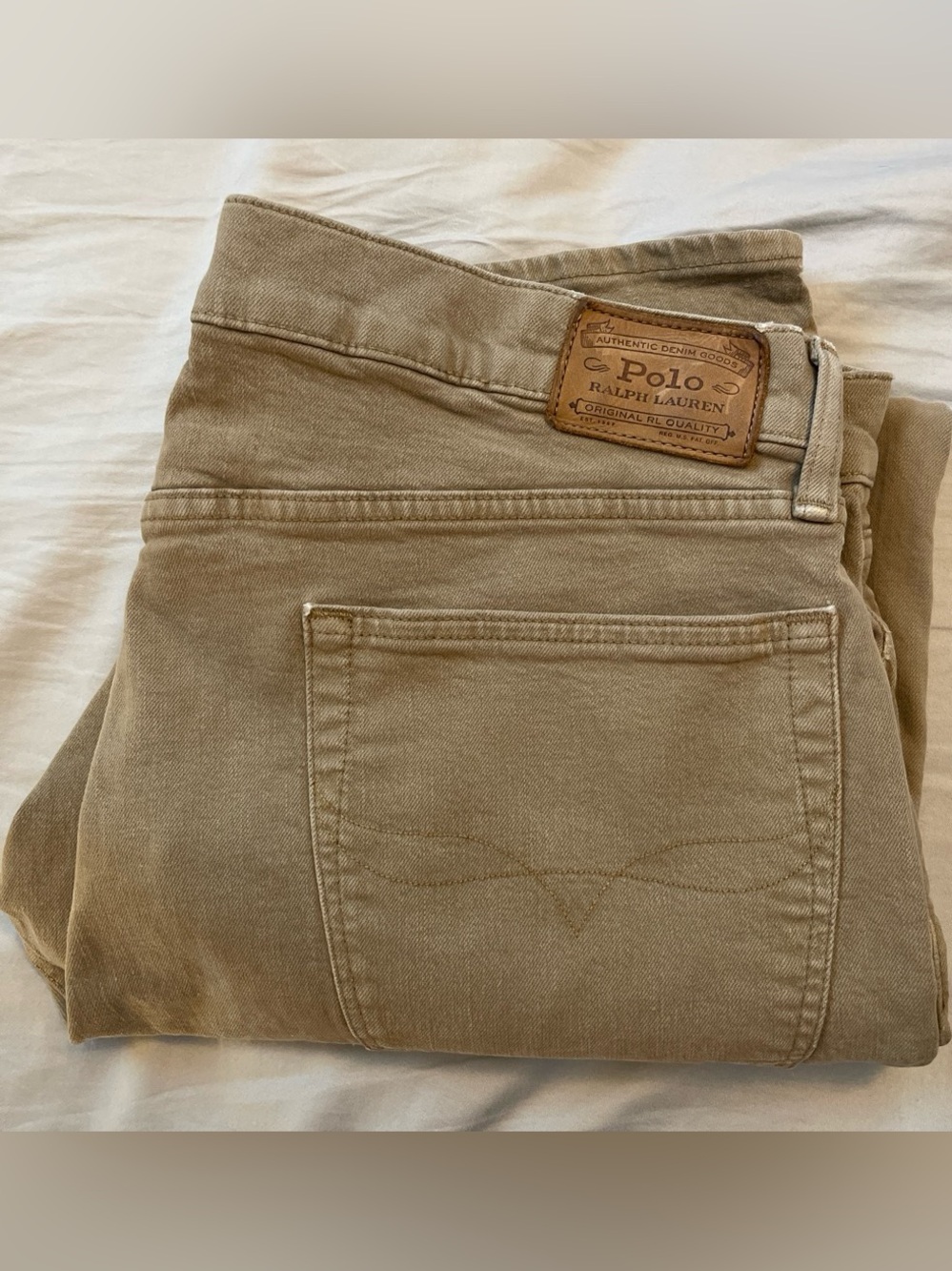Polo by Ralph Lauren Straight Khaki Jeans